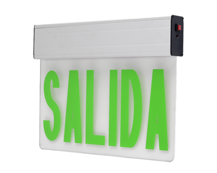 Jel1GW jednostruko lice 6 inča 12 LED znak izlaza u hitnim slučajevima
