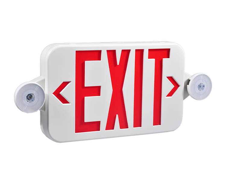 JLECE2RW-New Compact Red Exit Exit Combo