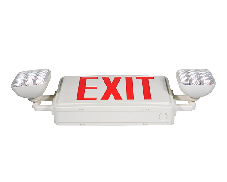 JLEC2RW-Exit kombinacija za hitne slučajeve s crvenim slovima