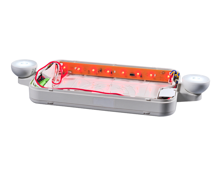 JLECE2RW-New Compact Red Exit Exit Combo
