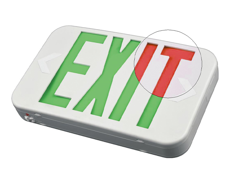 Ezxteu2bcwem (ezcxteu2bcwem) -BI-boja kompaktne veličine LED izlazni znak