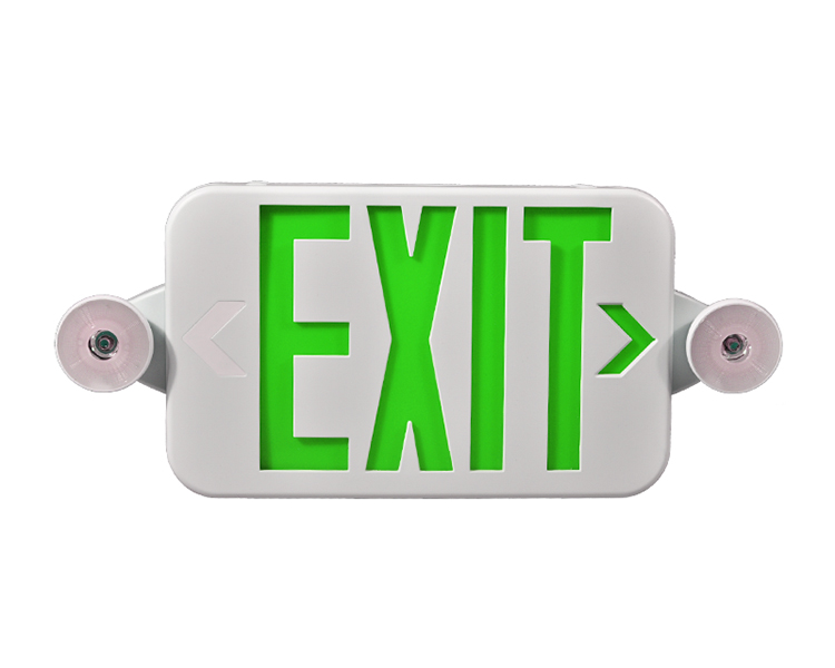 JLECE2GW-New Compact Green Exit znak