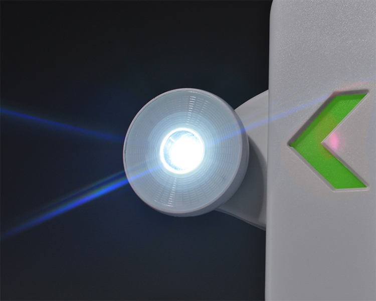 JLECE2GW-New Compact Green Exit znak