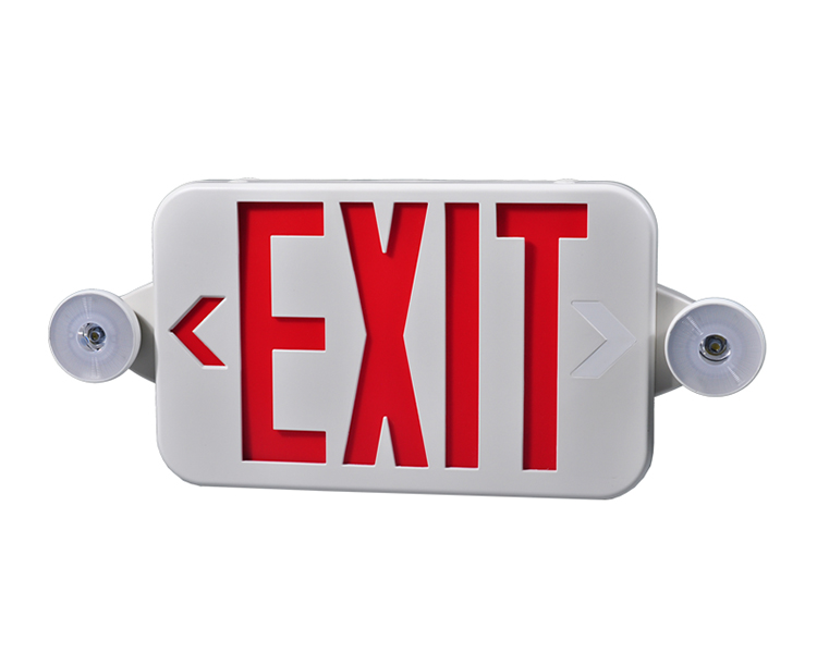 JLECE2RW-New Compact Red Exit Exit Combo