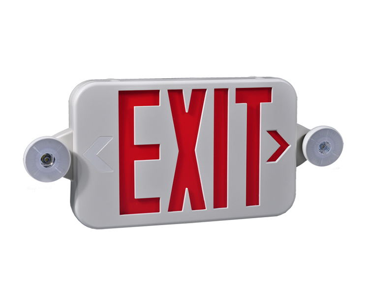 JLECE2RW-New Compact Red Exit Exit Combo