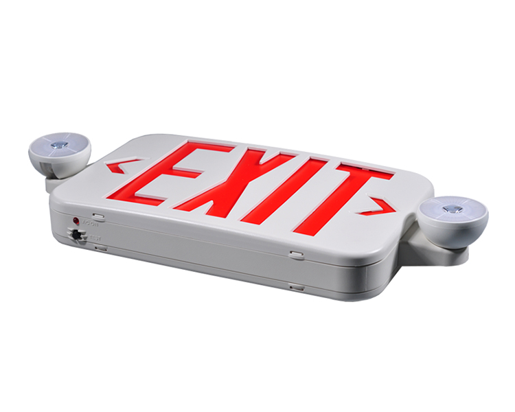 JLECE2RW-New Compact Red Exit Exit Combo