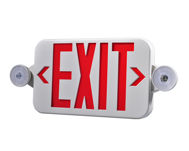 JLECE2RW-New Compact Red Exit Exit Combo