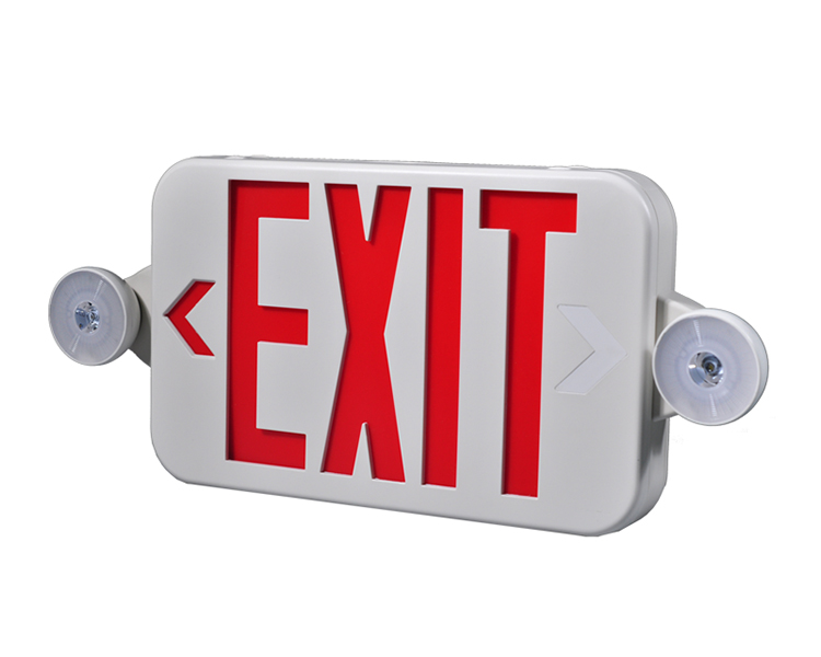 JLECE2RW-New Compact Red Exit Exit Combo