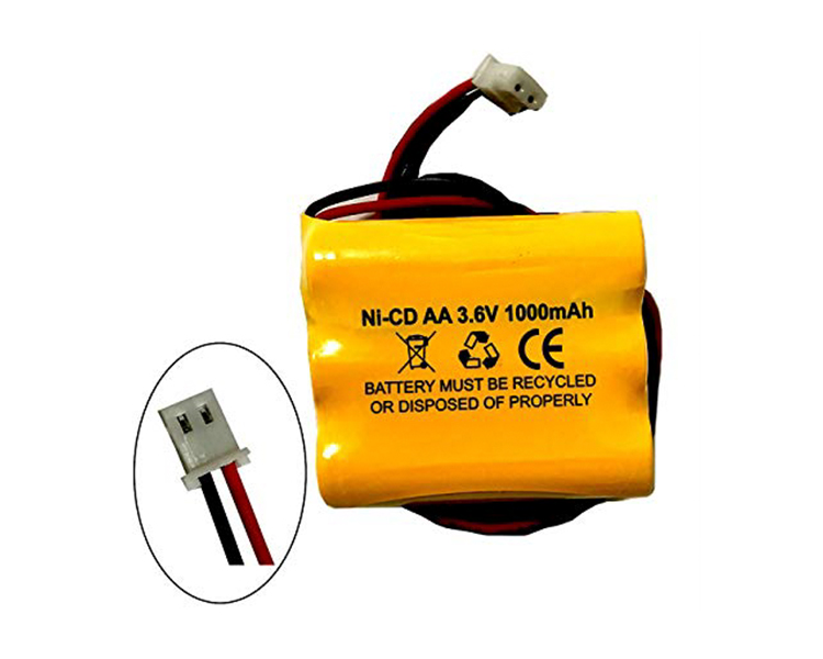 Ni-cad baterija 3.6V 1000mAh